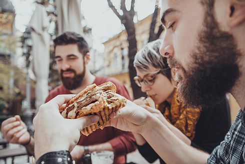 Eating Burgers